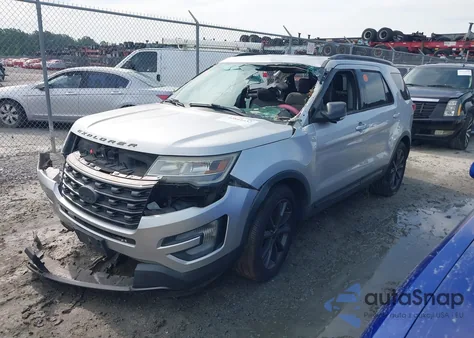 2017 Ford Explorer Xlt из США, поврежденный, VIN 1FM5K7D80HGA14455